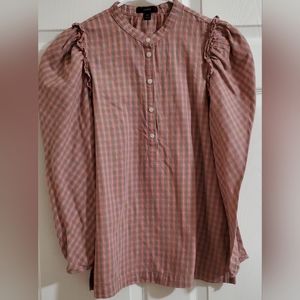 J. Crew Puff Sleeves Top